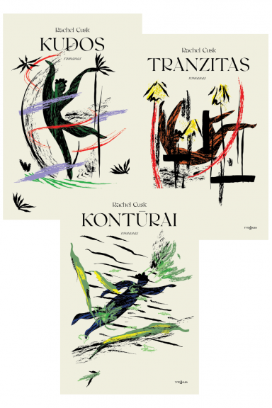 KNYGŲ KOMPLEKTAS. „Kontūrai“ + „Tranzitas“  + „Kudos“