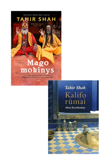 KNYGŲ KOMPLEKTAS. „Mago mokinys“  + „Kalifo rūmai“