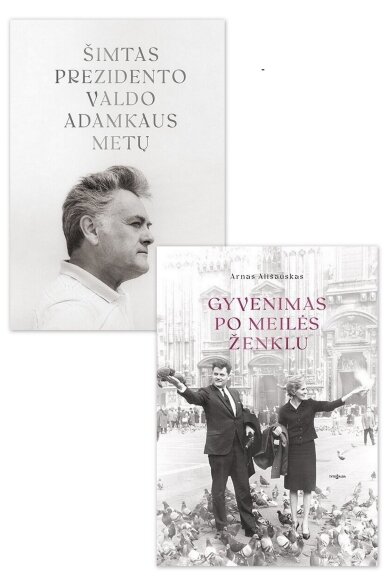 KNYGŲ KOMPLEKTAS. „Šimtas Prezidento Valdo Adamkaus metų“ + „Gyvenimas po meilės ženklu“ KNYGŲ KOMPLEKTAS. „Šimtas Prezidento Valdo Adamkaus metų“ + „Gyvenimas po meilės ženklu“