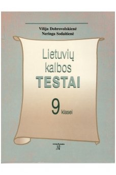Lietuvių kalbos testai 9 klasei