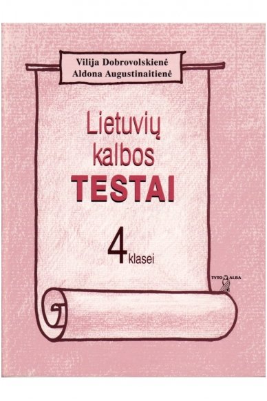 Lietuvių kalbos testai 4 klasei
