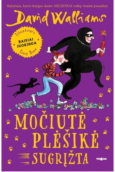 Močiutė plėšikė sugrįžta (KNYGA SU DEFEKTAIS)