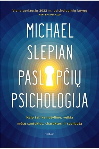 Paslapčių psichologija (KNYGA SU DEFEKTAIS)