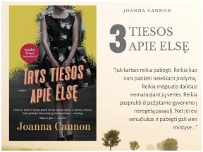 Knygos apžvalga (Perskaitytų knygų dienoraštis). Joanna Cannon „Trys tiesos apie Elsę“